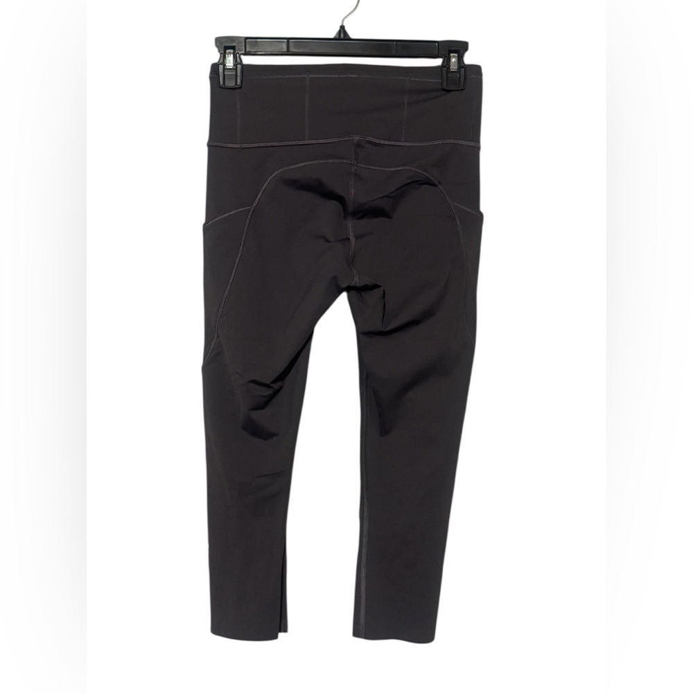 Lululemon Fast and Free Gray High-Rise Crop 19" 7 pocket Leggings Size 6 - Picture 4 of 7